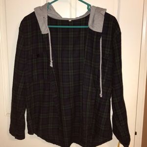 Flannel jacket.